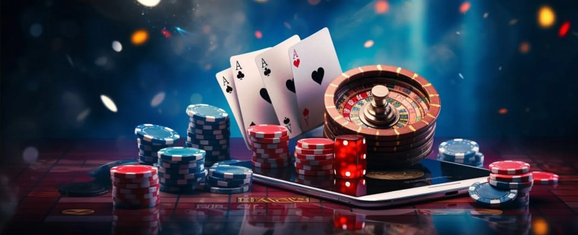 Dynamic gaming background featuring top online games in PH